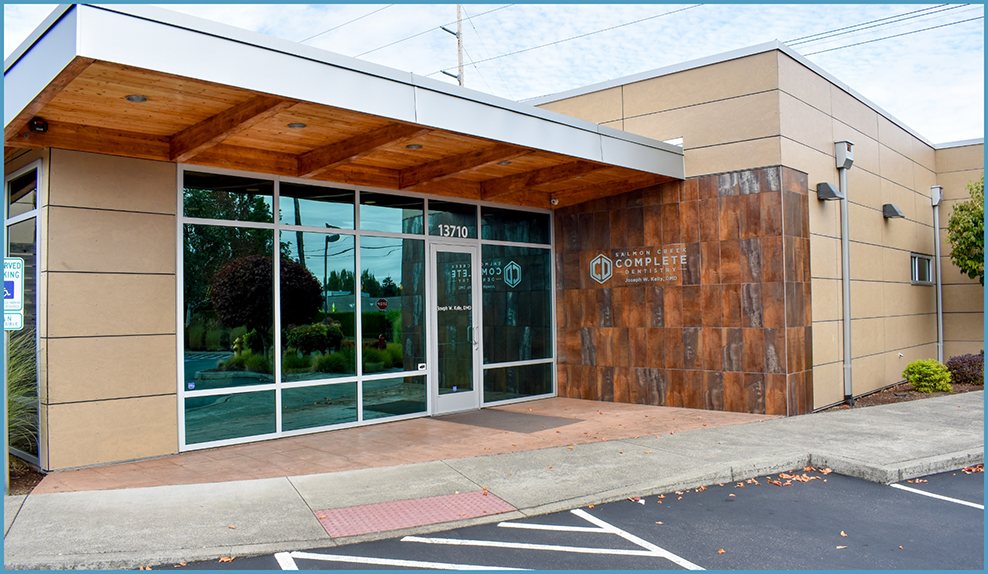Front entrance of Salmon Creek Complete Dentistry